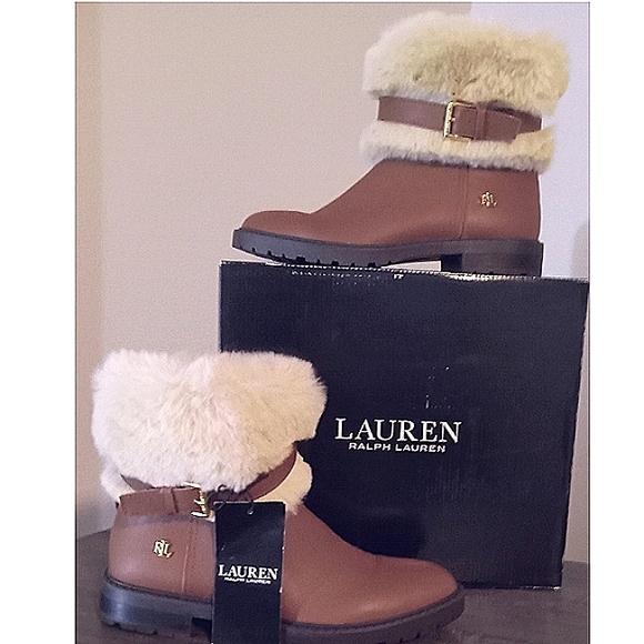 Ralph Lauren Boots Sz 6.5 - Picture 1 of 9